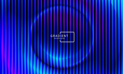 Futuristic neon gradient pattern with diagonal glowing lines blending smooth and radiant colors. Minimalistic abstract dark background perfect for creative digital tech designs. Vector illustration 