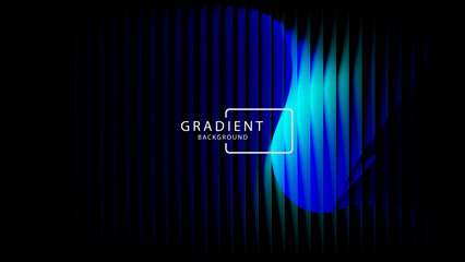 Futuristic neon gradient pattern with diagonal glowing lines blending smooth and radiant colors. Minimalistic abstract dark background perfect for creative digital tech designs. Vector illustration 