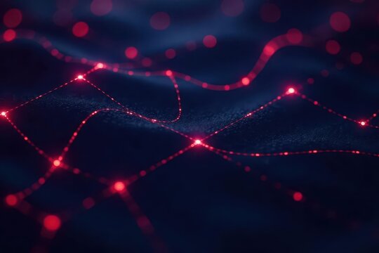 Dark, digital grid texture; abstract lines, nodes , cyber, tone