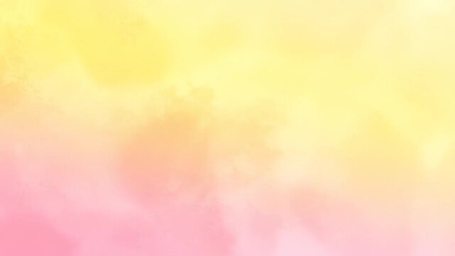 Soft pastel gradient, transitioning from yellow to pink with a subtle watercolor texture