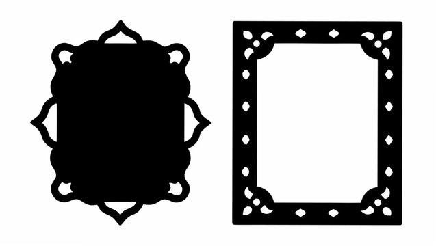 Elegant ornamental frames offer a sophisticated touch for your designs and creative projects, perfect for invitations, announcements, or personalized crafts