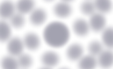 Soft Blurred Circles Abstract Background