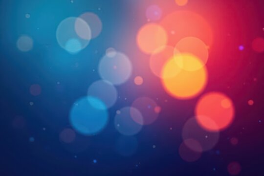 Blurred blue circles, colorful abstract art texture , modern, soft, night - Powered by Adobe