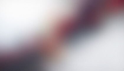 Blurred abstract background with shades of white grey and crimson