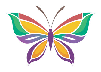 flying butterfly silhouette collection, flying butterfly silhouette logo, Silhouette butterfly vector design, flying butterflies silhouette set, vector illustration isolated on white background	