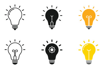 Light bulb icon. Light Bulb, Icon Symbol, Ideas, Inspiration, Lighting Equipment