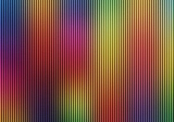 Vibrant Vertical Stripes Pattern Blending Colors from Pink to Green Creating an Eye Catching Textured Backdrop