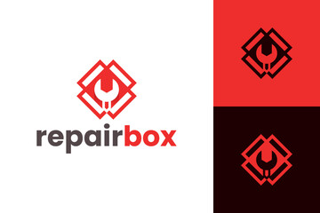 repair box logo vector