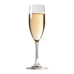 glass of champagne Isolated PNG
