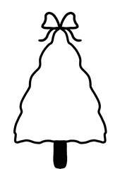 Tree,Christmas Tree ,Doodle Clipart,Hand-Drawn, Forest PNG, Designs, Holiday Crafts