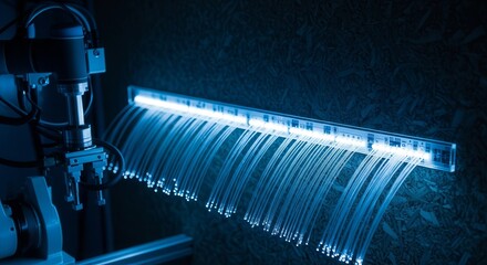 Illuminating Technology: Showcase of Optical Fiber Communication System Visualization