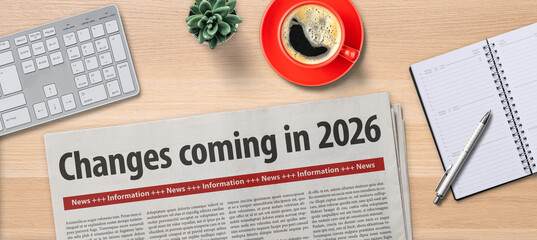 Changes coming in 2026