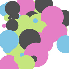 cerulean fold abstract vector