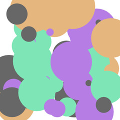 citrus orchard abstract vector