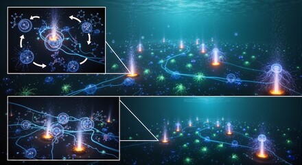 Obraz premium Submarine Energy System