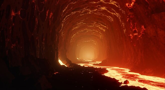 Mystical Lava Tunnel