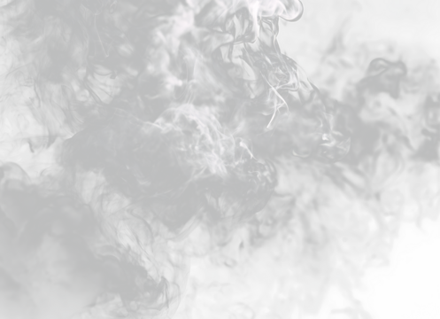 High-resolution vapor haze cloud transparent background PNG