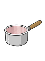 Flat Kitchen Tools Set – Cute Cooking Utensils Illustration