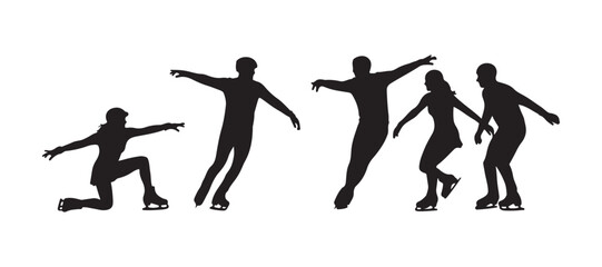 People on their skates
