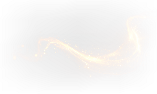 Magic bright twirl curve luminous abstract effect PNG