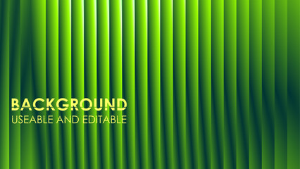 A smooth vertical bar pattern blending deep teal to bright lime green with a dynamic lighting effect for design