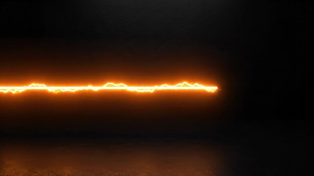 Electrical arc discharging across gap
