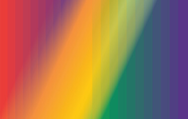 Abstract rainbow colored background illustration with seamless geometric lines and bright spectrum design pattern