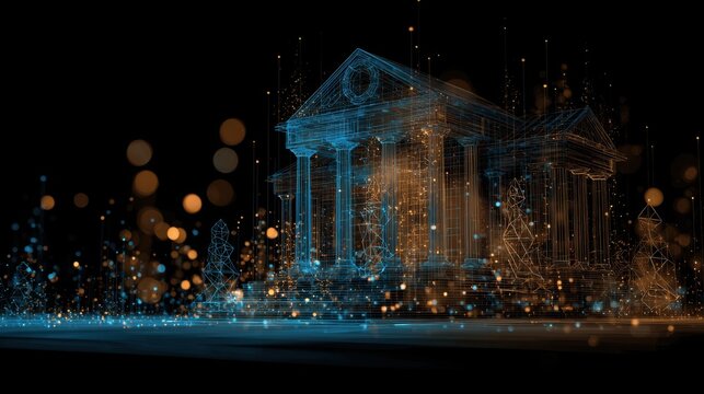 Digital bank technology structure financial institution