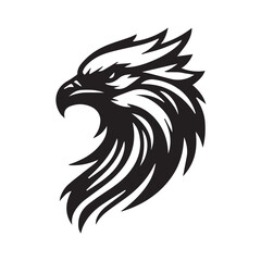 eagle head vector