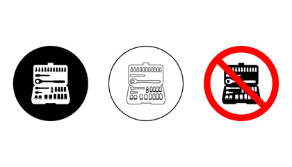 Crate icons shown in three variations for packaging, logistics, or storage use