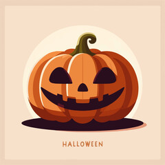 halloween flat illustration