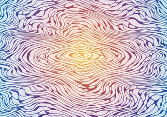 Abstract organic fluid lines pattern, vibrant gradient colors texture