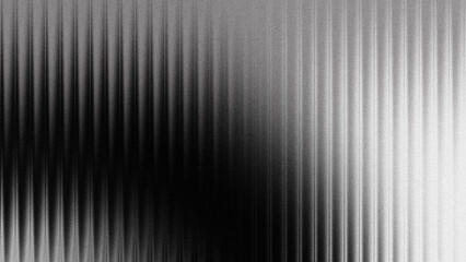 Obraz premium Black white wave fractal glass gradient blurred background, abstract transparent glass trendy wallpaper grainy noise texture. 