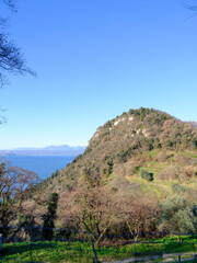 Obraz premium Blick auf La Rocca