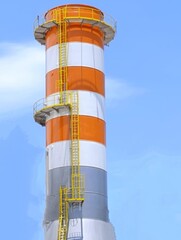 Chaminé de Caldeira - Boiler Chimney.