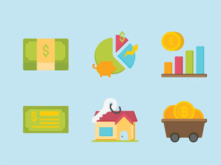 real estate icons, Set of icon, Vector icon Design, Illustrations Icon