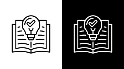 Knowledge With Icon Set Design