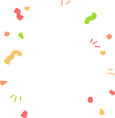 반짝이 스팽글 도형 집중 효과 드로잉