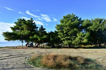 cape Poseidi on peninsula Kassandra in Greece