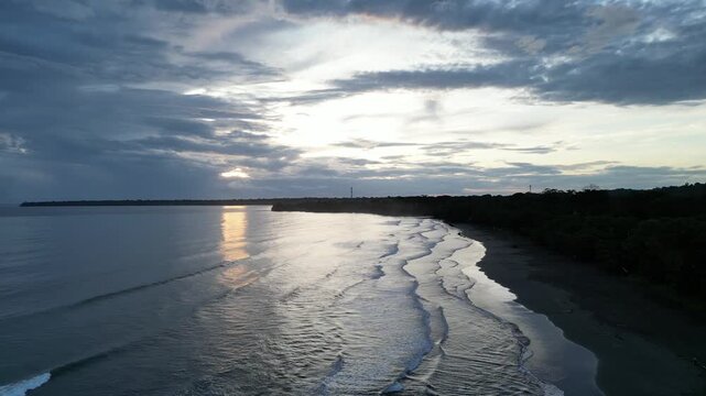 Sunrise at Cahuita
