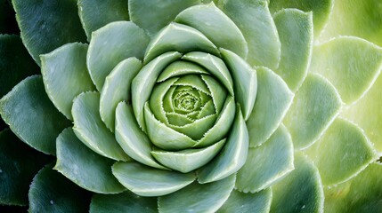 Close-up of a succulent plant. Succulent background, top view, flat lay. Nature abstract background, succulent plant macro. 
