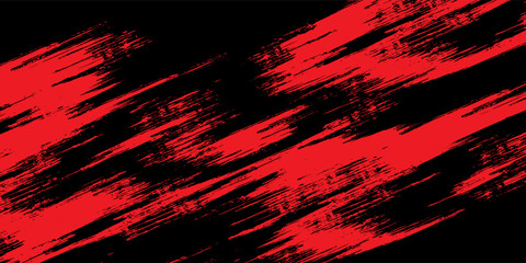 Abstract dark red speed light tail on black background. modern vector