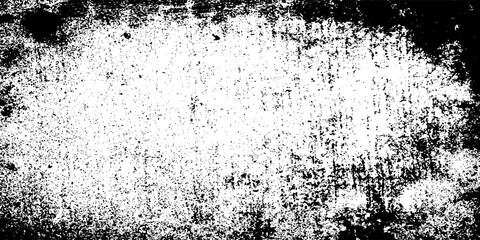 Black and white background. Monochrome grunge background. Abstract texture of dirt, dust, blots, chips. Dirty dirty surface. eps 10