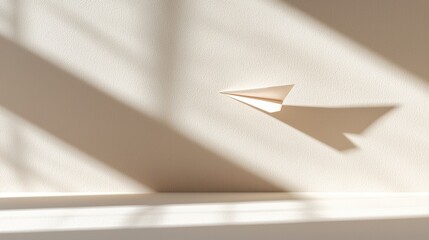 Modern Paper Airplane Theme for Startup and Creative Environments