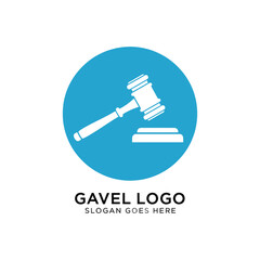 Lawyer gavel symbol justice legal auction court symbol icon represents law business