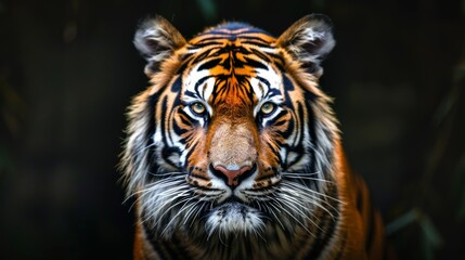Naklejka premium Majestic bengal tiger captured in the wild a symbol of india s nature and conservation efforts