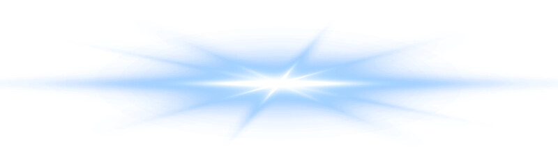 Blue neon lines flash dynamically across a transparent background. Sparkling effects follow every movement. Perfect for cyberpunk-style designs. PNG