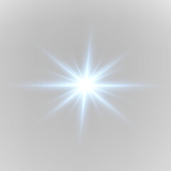 Blue energy flash bursts dynamically on a black PNG background. Sparkling particles scatter along radiant trails vividly. Perfect for cosmic or magical visuals.