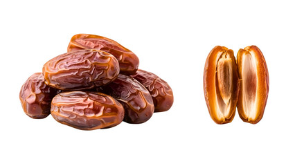 Delicious dates, sweet and nutritious fruit, perfect healthy snack food