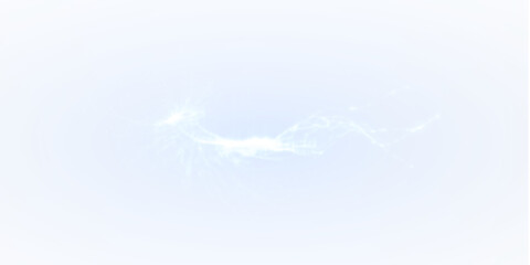 Stunning glowing dust PNG overlay with transparent luminous particles and